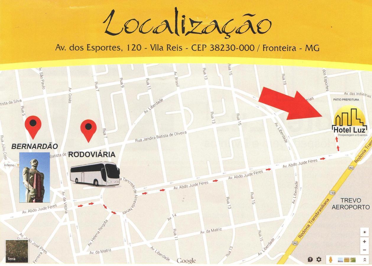 Hotel Luz Fronteira Esterno foto